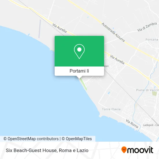 Mappa Six Beach-Guest House