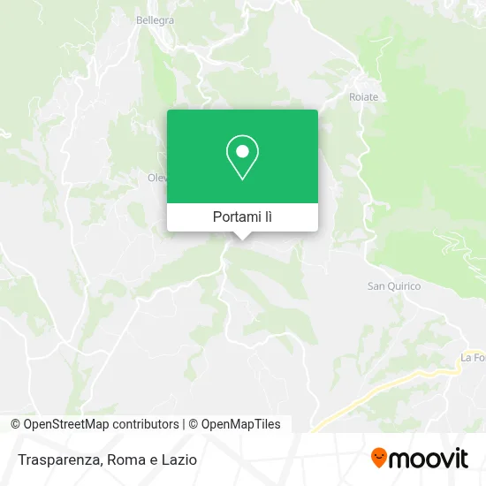 Mappa Trasparenza
