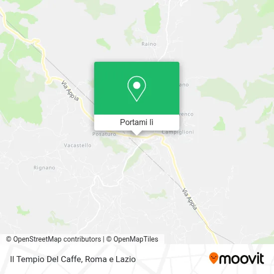 Mappa Il Tempio Del Caffe