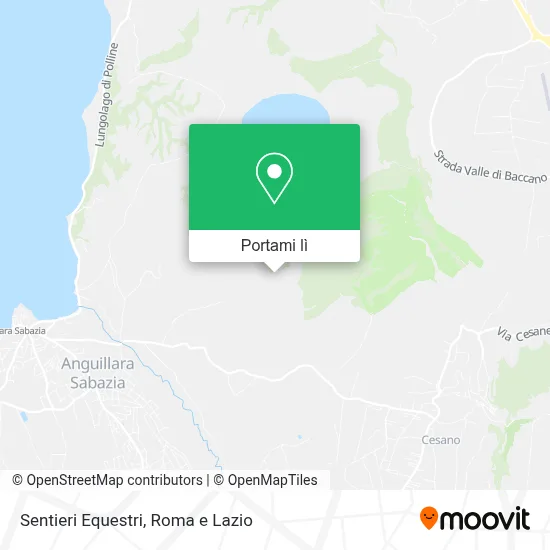 Mappa Sentieri Equestri