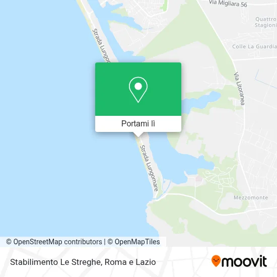 Mappa Stabilimento Le Streghe