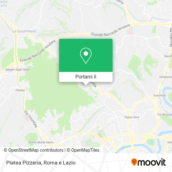 Mappa Platea Pizzeria