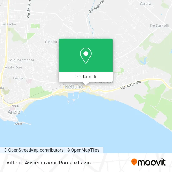 Mappa Vittoria Assicurazioni