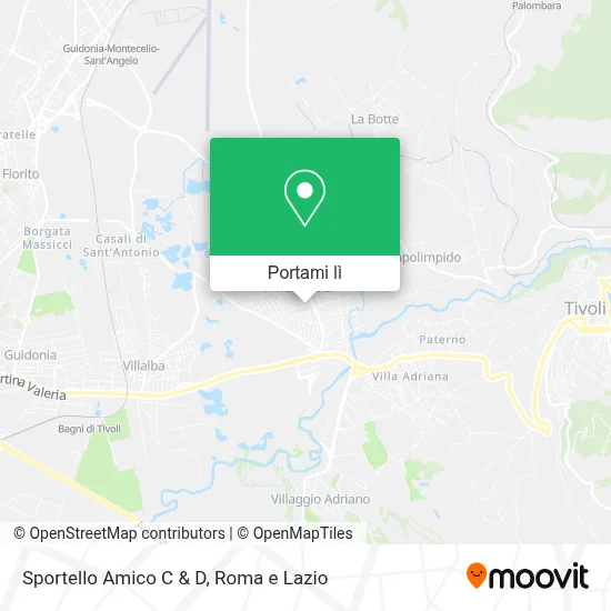 Mappa Sportello Amico C & D