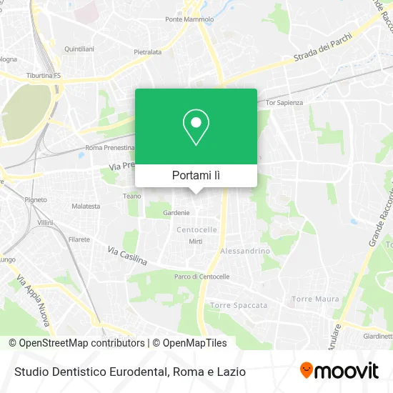 Mappa Studio Dentistico Eurodental