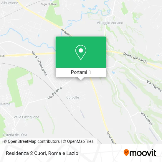 Mappa Residenza 2 Cuori