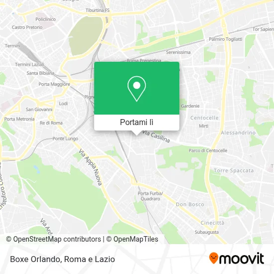 Mappa Boxe Orlando