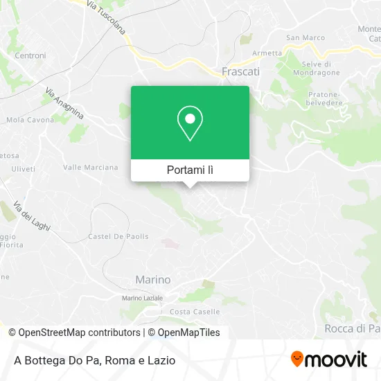 Mappa A Bottega Do Pa