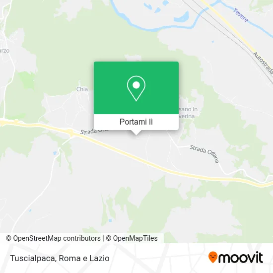 Mappa Tuscialpaca