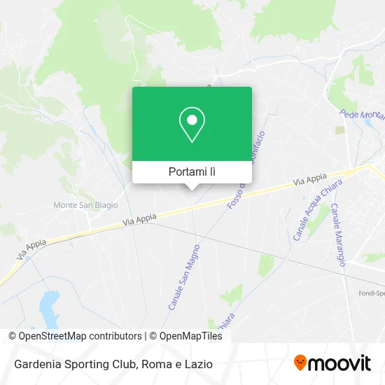 Mappa Gardenia Sporting Club