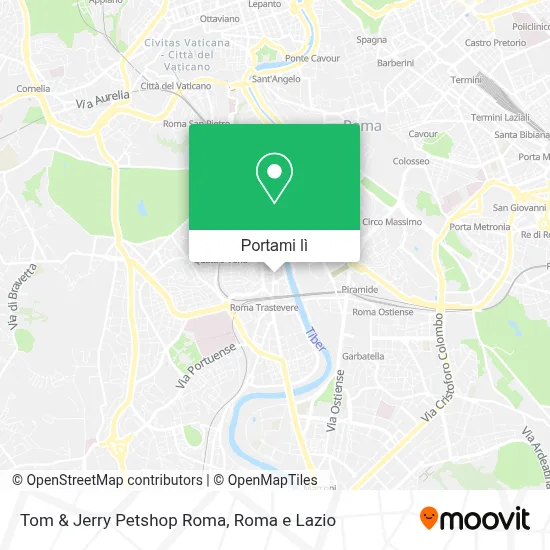 Mappa Tom & Jerry Petshop Roma