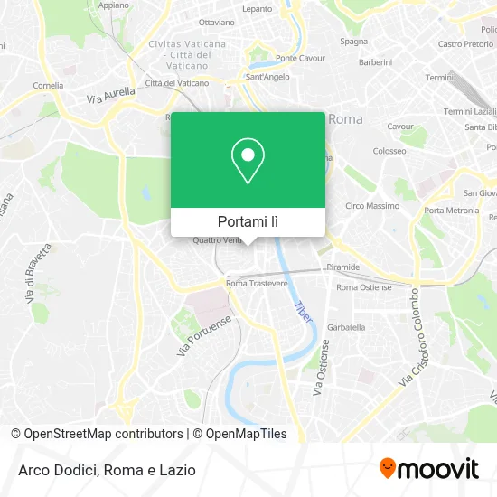 Mappa Arco Dodici