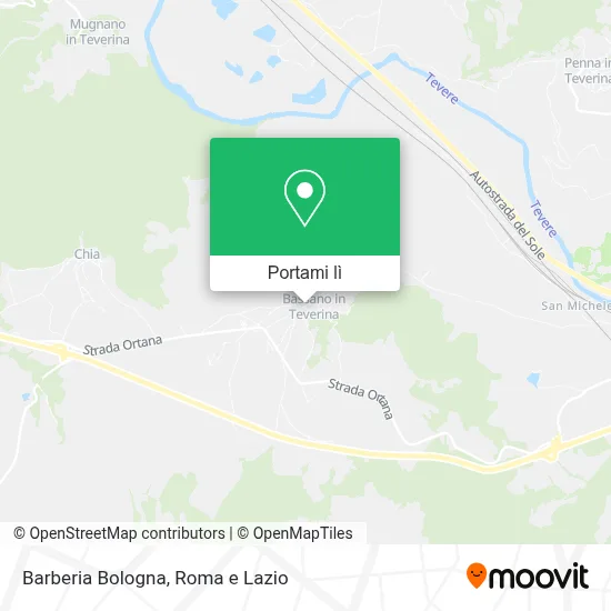 Mappa Barberia Bologna