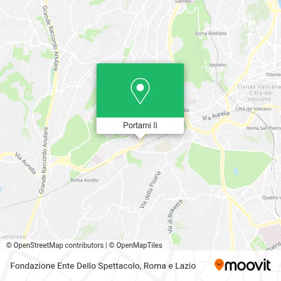 Mappa Fondazione Ente Dello Spettacolo