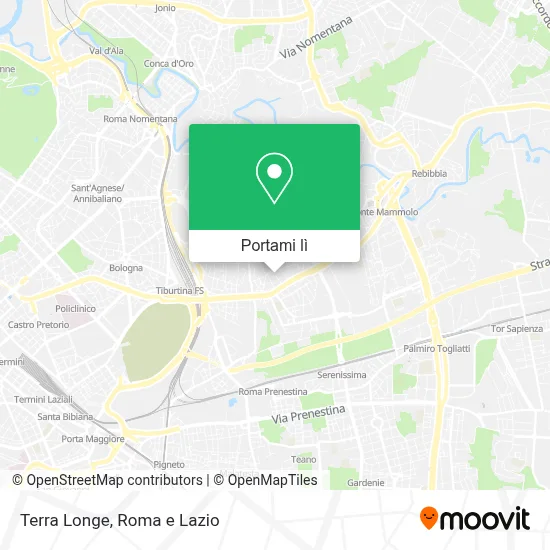 Mappa Terra Longe