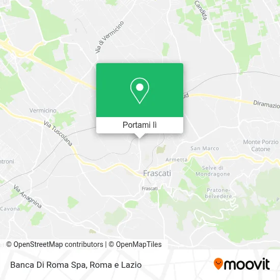 Mappa Banca Di Roma Spa