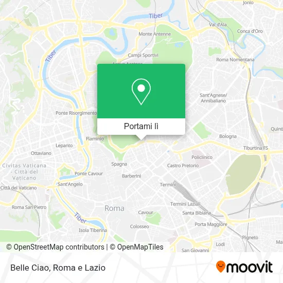 Mappa Belle Ciao