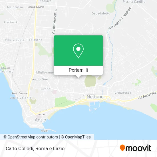 Mappa Carlo Collodi