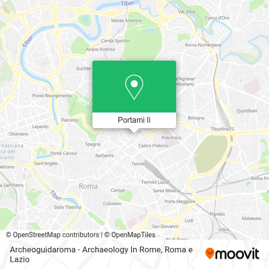 Mappa Archeoguidaroma - Archaeology In Rome