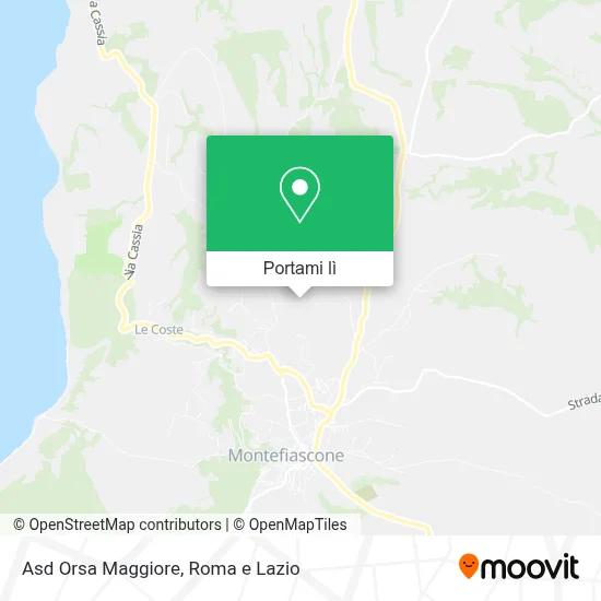 Mappa Asd Orsa Maggiore