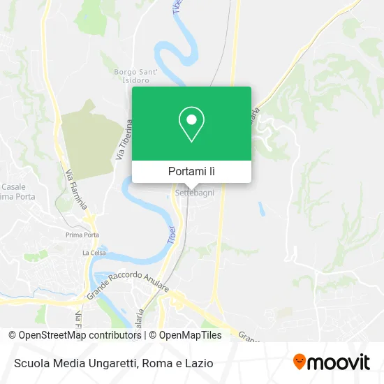 Mappa Scuola Media Ungaretti