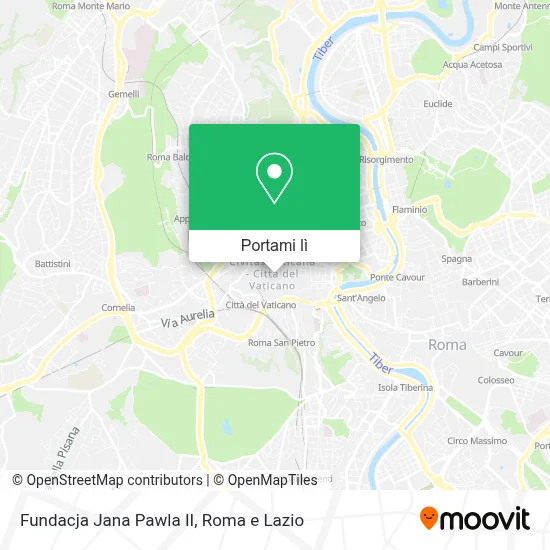 Mappa Fundacja Jana Pawla II