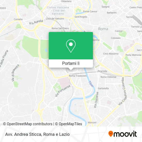 Mappa Avv. Andrea Sticca