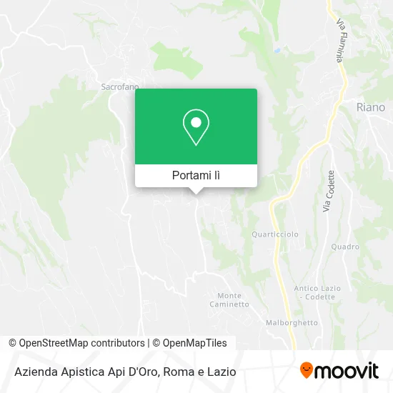 Mappa Azienda Apistica Api D'Oro