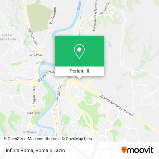 Mappa Infiniti Roma