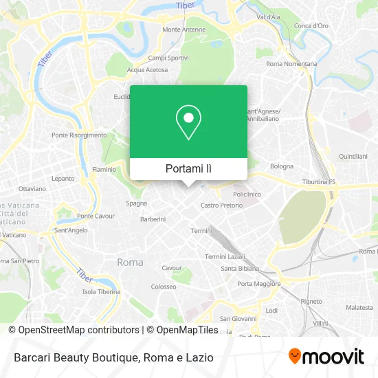 Mappa Barcari Beauty Boutique