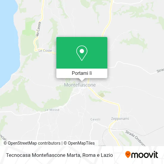 Mappa Tecnocasa Montefiascone Marta