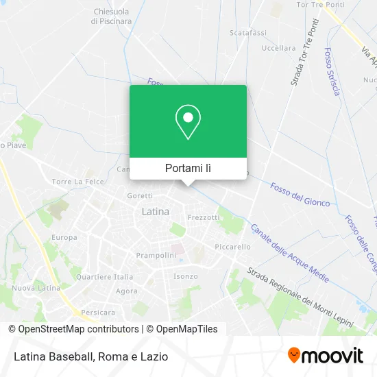 Mappa Latina Baseball