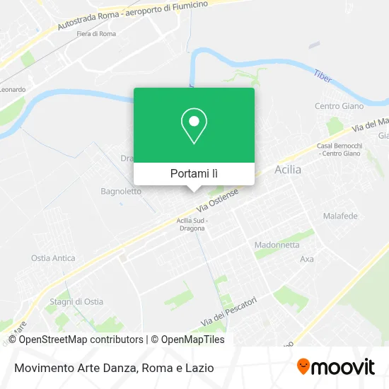 Mappa Movimento Arte Danza