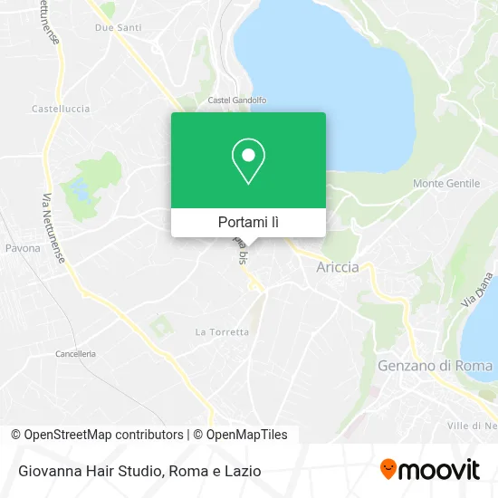 Mappa Giovanna Hair Studio