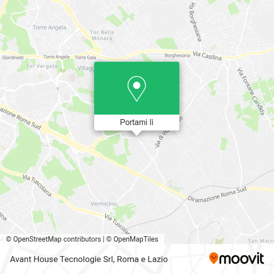 Mappa Avant House Tecnologie Srl