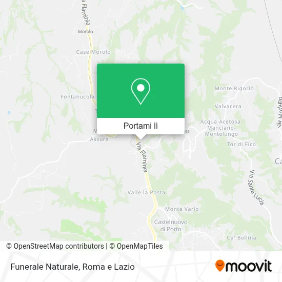 Mappa Funerale Naturale