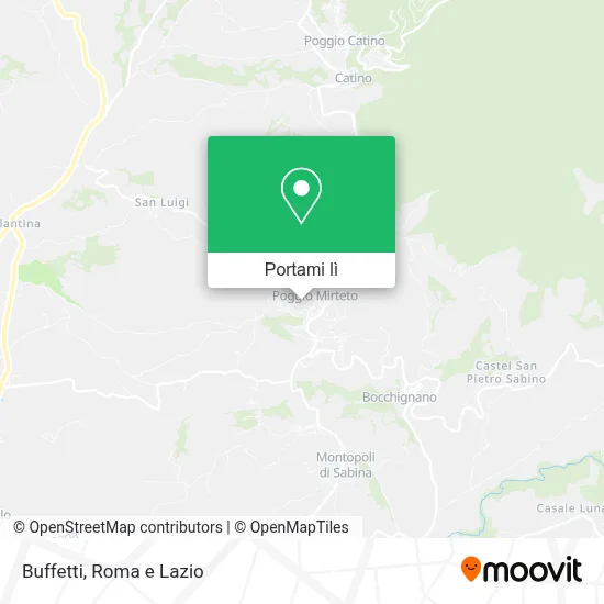Mappa Buffetti