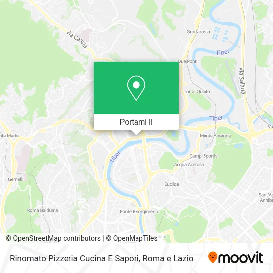 Mappa Rinomato Pizzeria Cucina E Sapori