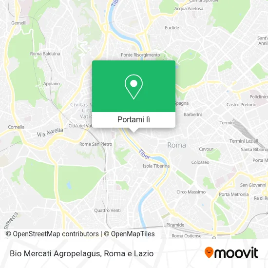 Mappa Bio Mercati Agropelagus