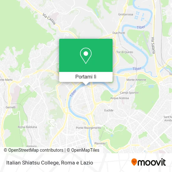 Mappa Italian Shiatsu College