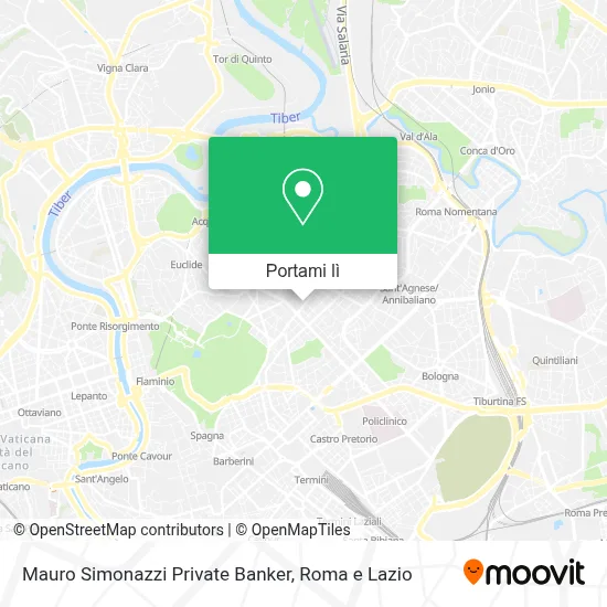 Mappa Mauro Simonazzi Private Banker
