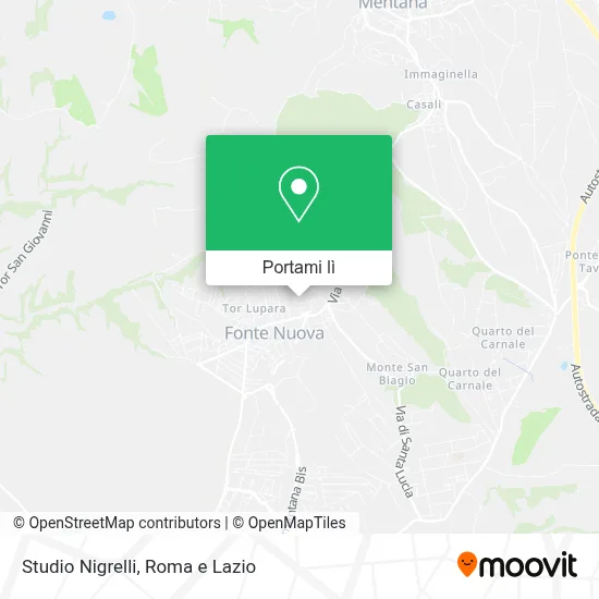 Mappa Studio Nigrelli