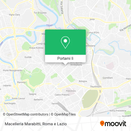 Mappa Macelleria Marabitti