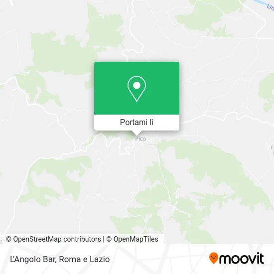 Mappa L'Angolo Bar