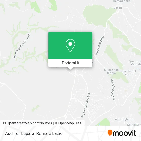 Mappa Asd Tor Lupara