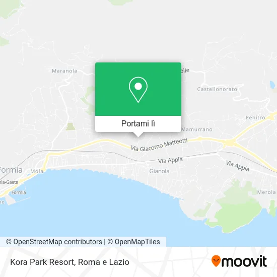 Mappa Kora Park Resort