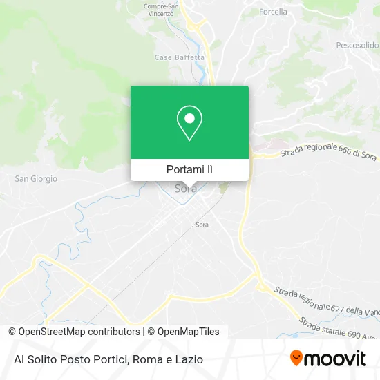Mappa Al Solito Posto Portici