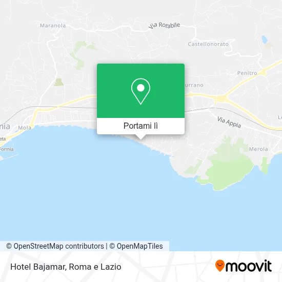 Mappa Hotel Bajamar