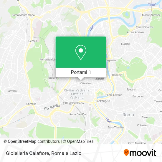 Mappa Gioielleria Calafiore