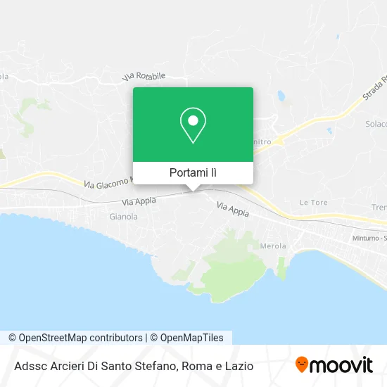 Mappa Adssc Arcieri Di Santo Stefano